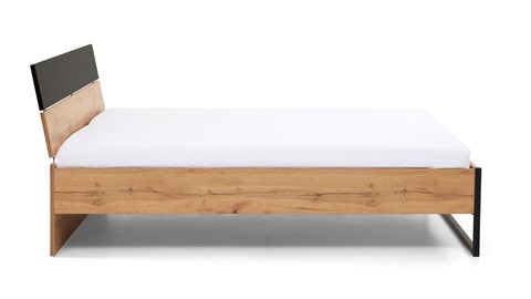 Bed Thor, oak wotan/black