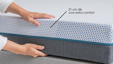 Pocketveermatras Maxi Plus Pure 200 en 300