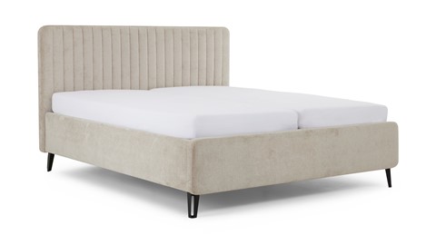 Opbergbed Sunna, creme