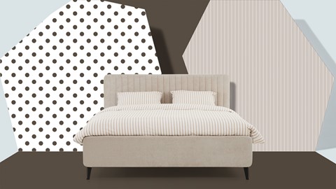 Opbergbed Sunna, creme