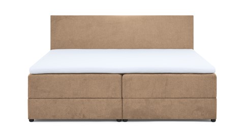 Opbergboxspring Odin met topmatras, beige