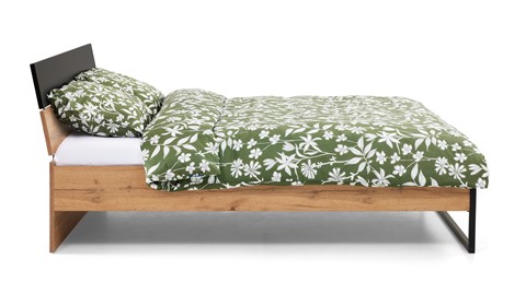 Bed Thor, oak wotan/black