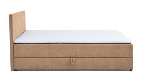 Opbergboxspring Odin met topmatras, beige